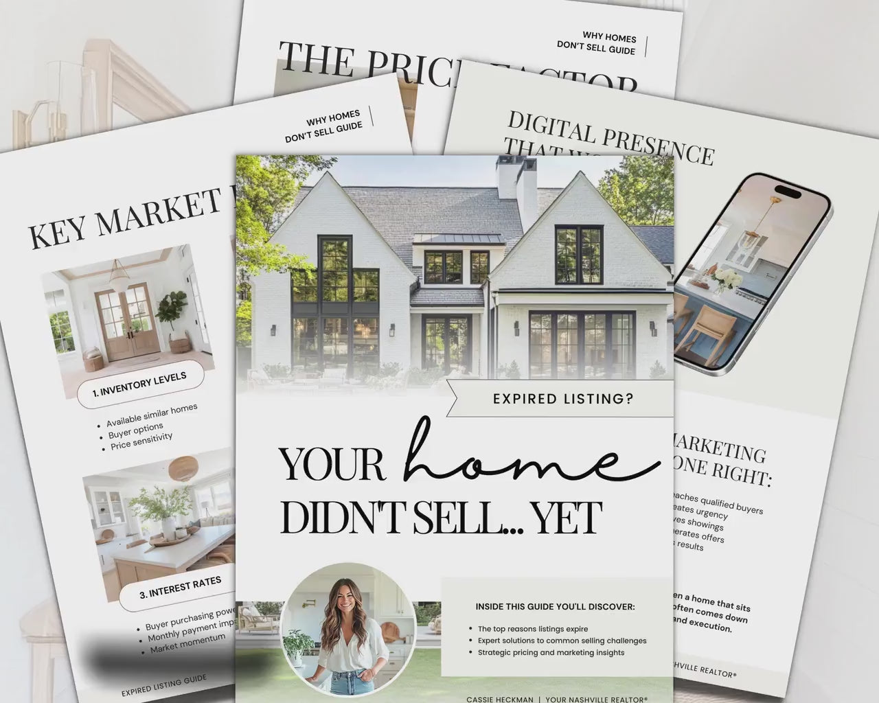 Expired Listing Bundle | Expired Prospecting | Canva Template | Real Estate Template | New Agent Flyer | Expired Listing Letter| Real Estate