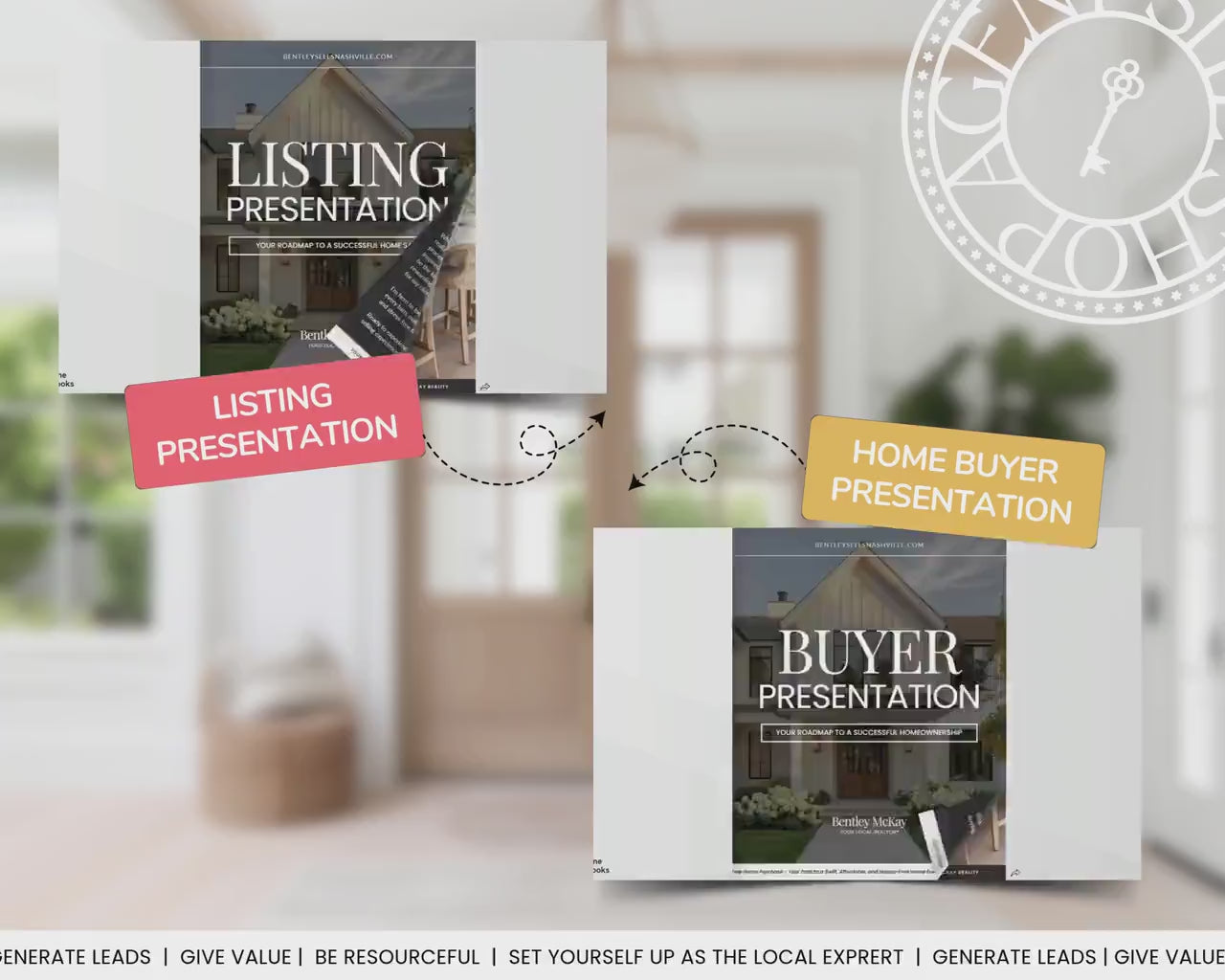 Real Estate Listing and Buyer Presentation Bundle | Home Buyer Guide | Home Seller Guide | Luxury Listing Buyer Seller Consultation 2026
