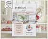 February Real Estate Newsletter | Real Estate Marketing | Real Estate Newsletter | Email Marketing | Canva Template| Printable | Valentine's