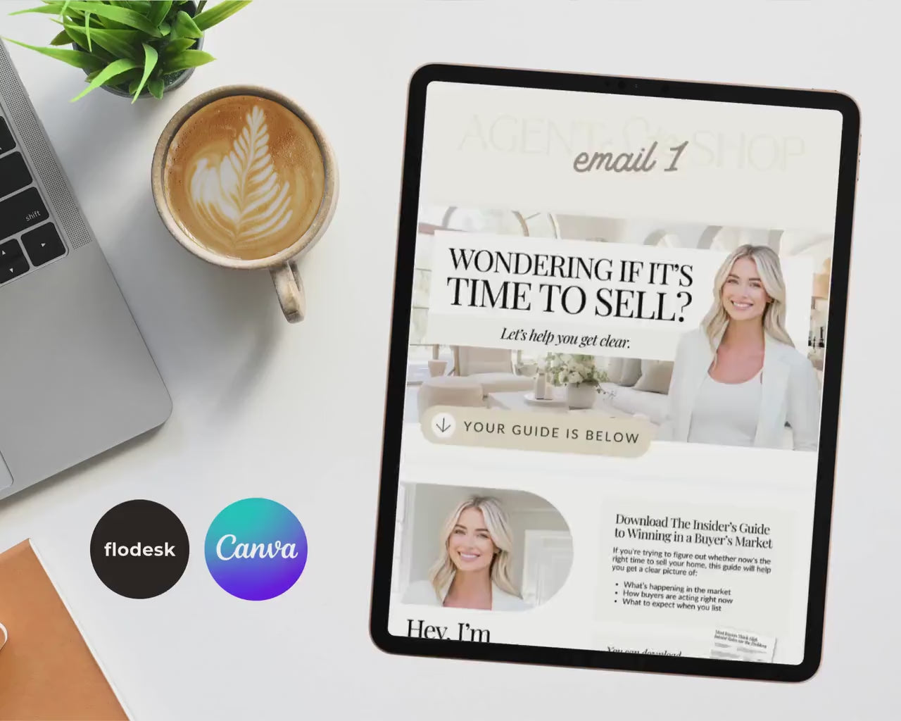 Seller Leads Drip Campaign | High Interest Rates | Realtor Marketing | Home Seller Nurture | Real Estate Email Automation | Flodesk