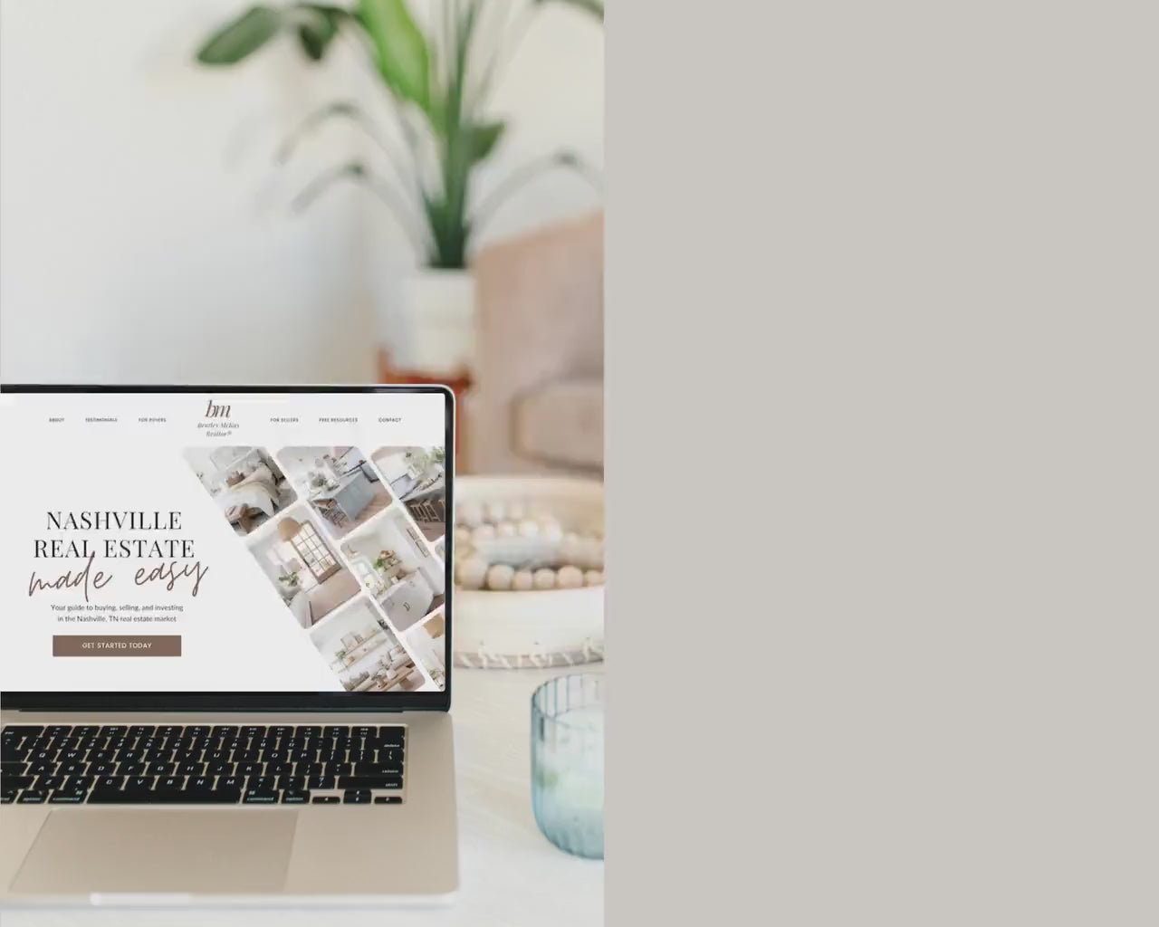 Real Estate Canva Website Template  | Real Estate Agent Website Template | Landing Page | Lead Magnet | Home Buyer Guide | Home Seller Guide