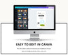 Digital Business Card Canva Template | Business Card | Real Estate Marketing | Modern Business Card | Entrepreneur | Photographer| Vol 12