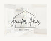 Real Estate Logo | Pre-Made Real Estate Logo | Canva Template | Editable Logo for Real Estate | Real Estate Branding | Home Stage | Vol 1