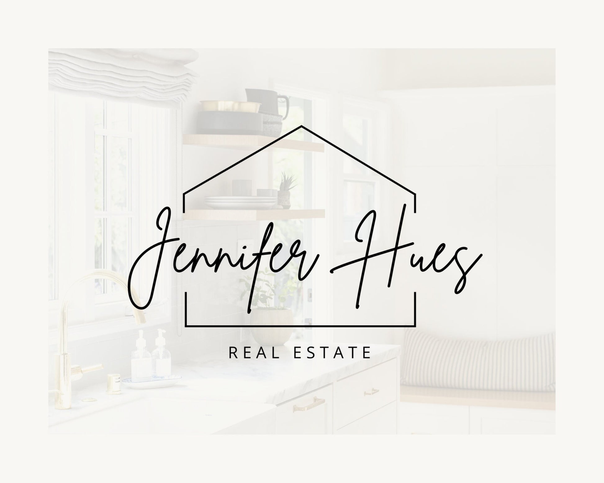 Real Estate Logo | Pre-Made Real Estate Logo | Canva Template | Editable Logo for Real Estate | Real Estate Branding | Home Stage | Vol 1