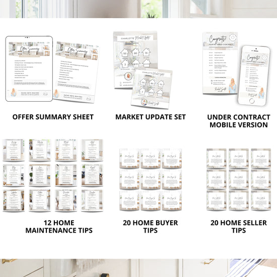 Ultimate Real Estate Marketing Templates Bundle | Seller Guide | Buyer Guide | Real Estate Flyers | Real Estate Social Media Posts | Canva