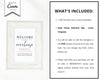 Printable Open House Real Estate Welcome Sign | Real Estate Open House Flyer | Open House Sign In | Open House Template | Canva Template