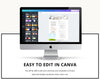 Open House Sign-In Sheet | Realtor Marketing Materials | Open House Sign In | Real Estate Marketing | Canva Template | Open House | Vol 4