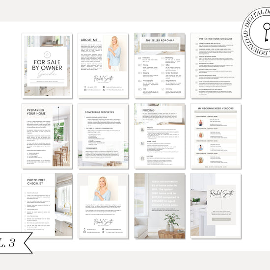 For Sale By Owner Guide | FSBO Guide | Home Seller Guide | Moving Guide | PreListing Guide | Seller Checklist | Listing Presentation | Vol 3