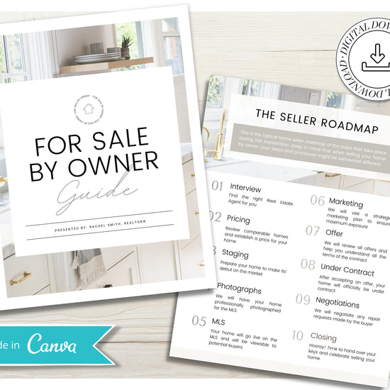 For Sale By Owner Guide | FSBO Guide | Home Seller Guide | Moving Guide | PreListing Guide | Seller Checklist | Listing Presentation | Vol 3