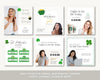 St Patricks Day Instagram Posts | Real Estate Agent Marketing Canva Templates | Real Estate Social Media Posts | St Patricks Day Pop By