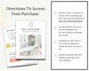 Digital Under Contract Congratulations Card | Real Estate Business Card | Real Estate Marketing | Entrepreneur | Open House | Home Buyer