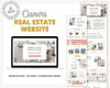Real Estate Canva Website | Real Estate Agent Website | Canva Website Template | Business Website | Real Estate Marketing | Link In Bio