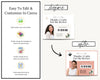 Review Postcard | Thanks A Latte for the Review | Real Estate Marketing | Real Estate Farming Card | Real Estate Coffee Gift Card | Canva