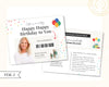 Happy Birthday Postcard | Coffee Birthday Cards | Real Estate Marketing | Real Estate Farming Card | Real Estate Coffee Birthday Gift Card