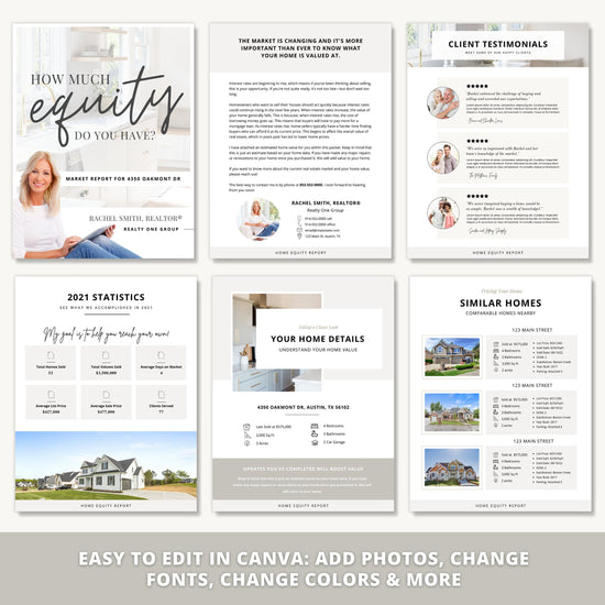 Interest Rates Rising Home Buyer Guide | Real Estate Marketing | Mortgage Lender | Home Equity Report | Real Estate Prospecting Canva Guide