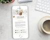 Client Review Request Textable Card | Real Estate Agent Marketing | Entrepreneur Client Testimonials | Canva Template | Referral Request