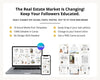 Market Shift Instagram Posts | Real Estate Social Media Posts | Rent vs Buy | Mortgage Lender | Home Equity Posts | Interest Rates Rising