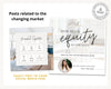 Market Shift Instagram Posts | Real Estate Social Media Posts | Rent vs Buy | Mortgage Lender | Home Equity Posts | Interest Rates Rising