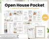 Open House Packet | Listing Flyer | Open House Sign In Sheet | Real Estate Marketing | Home Buyer Guide | Real Estate Home Feature Sheet