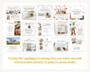 September Real Estate Captions & 30 Matching Real Estate Canva Posts | Real Estate Instagram Posts | Real Estate Marketing | Canva Template