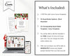 December Real Estate Captions & 31 Matching Real Estate Canva Posts | Real Estate Instagram Posts | Real Estate Marketing | Canva Template