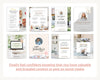 February Real Estate Captions & 28 Matching Real Estate Canva Posts | Real Estate Instagram Posts | Real Estate Marketing | Canva Template