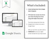 House Hunting Score Chart | House Hunting Schedule | Home Buyer Ranking System | Real Estate Marketing | Google Sheets | Home Buying System