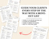 Real Estate Moving Checklist | Moving Guide | Printable Moving Checklist | Moving Checklist | Real Estate Marketing | Moving Flyer | To-Do