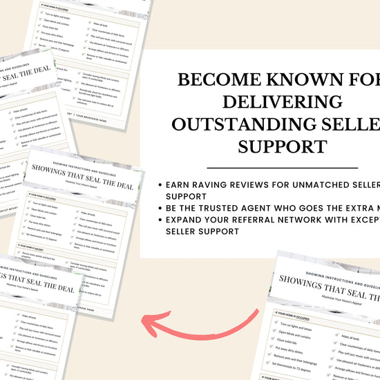 Real Estate Showing Instructions and Guidelines | Home Showing | Home Showing To-Do List | Home Selling Resource | Real Estate Marketing