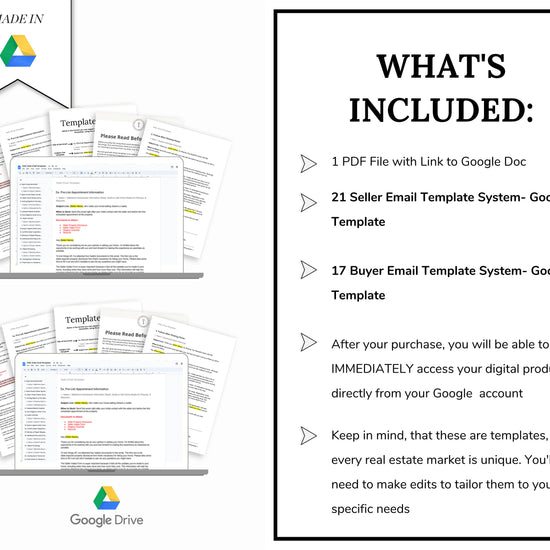 21 Seller & 17 Buyer Email Templates | Real Estate Agents | Buyer Agent System | Email Templates | Real Estate Email System | Buy and Sell