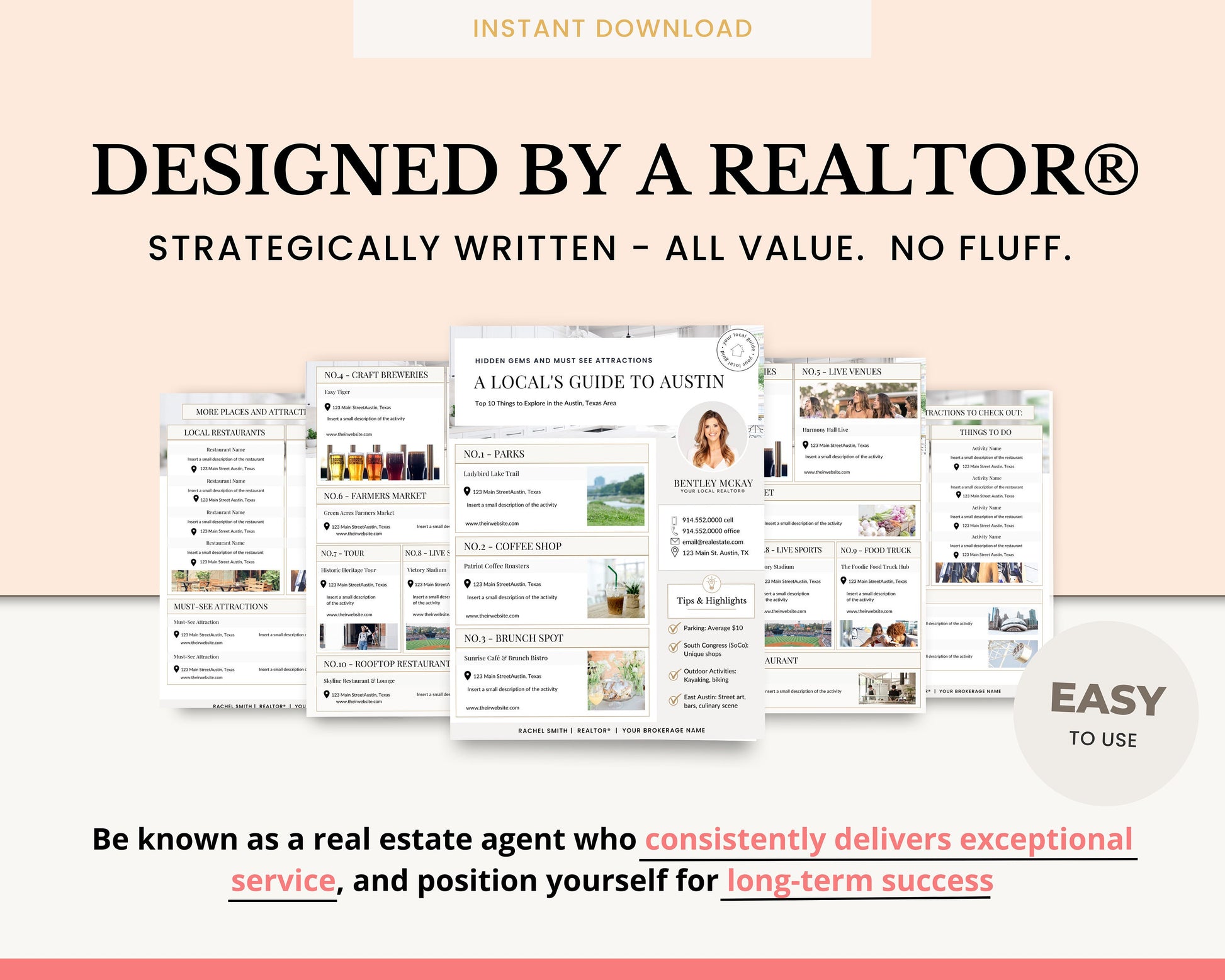 Real Estate Local Guide | City Guide | Local Attraction | Relocation Guide | Community Guide | Rental Welcome Guide | Welcome Guide | Local