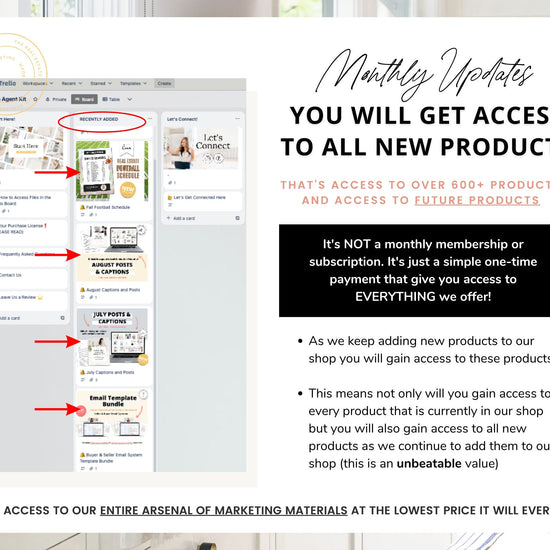 The Entire Shop Bundle | Real Estate Marketing | Seller Guide | Buyer Guide | Real Estate Flyers | Real Estate Instagram Social Media Posts