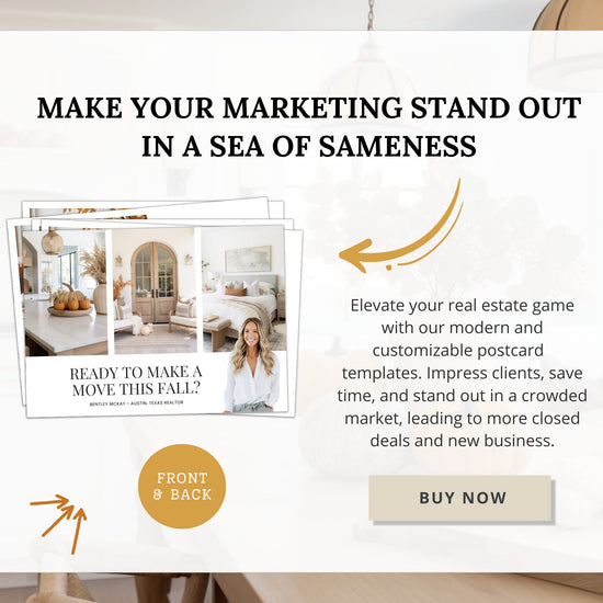 Real Estate Fall Postcard | Pumpkin Spice Real Estate | Real Estate Marketing | Fall Newsletter | Autumn Mailer | Fall Farming Card | Canva