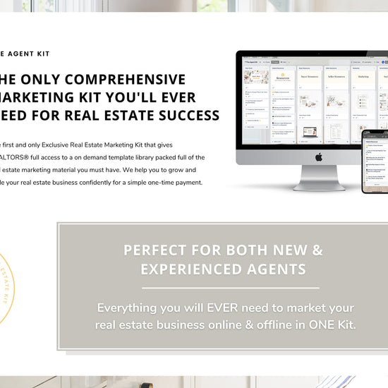 The Agent Kit | Real Estate Marketing | Marketing for Realtors | Real Estate Marketing Templates