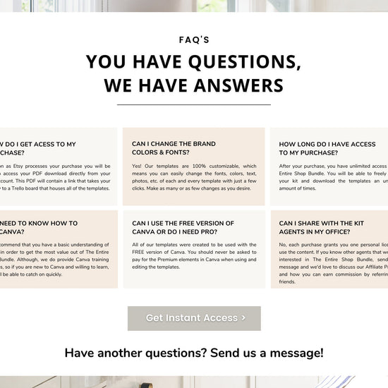 The Entire Shop Bundle | Real Estate Marketing | Seller Guide | Buyer Guide | Real Estate Flyers | Real Estate Instagram Social Media Posts