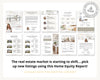Home Equity Report | CMA Packet Clients | Comparative Market Analysis | Listing Presentation | Seller Guide Real Estate Prospecting | Canva