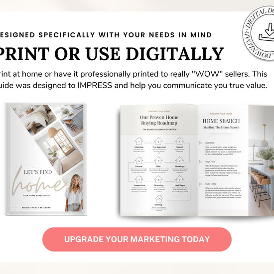 Real Estate Home Buyer Guide | Buyer Packet | Real Estate Marketing | Real Estate Canva Template | Buyer Roadmap | 17 Editable Pages -Vol 1