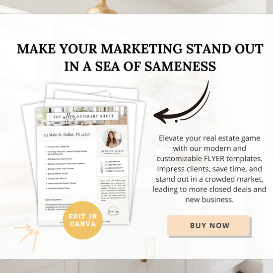 Offer Summary Cover Sheet | Real Estate Marketing | Multiple Offer | Home Buyer Guide | Seller Guide | Offer Cover Sheet | Real Estate