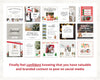 December Real Estate Captions & 31 Matching Real Estate Canva Posts | Real Estate Instagram Posts | Real Estate Marketing | Canva Template