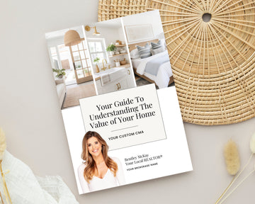 Home Equity Report | CMA Packet Clients | Comparative Market Analysis | Listing Presentation | Seller Guide Real Estate Prospecting | Canva